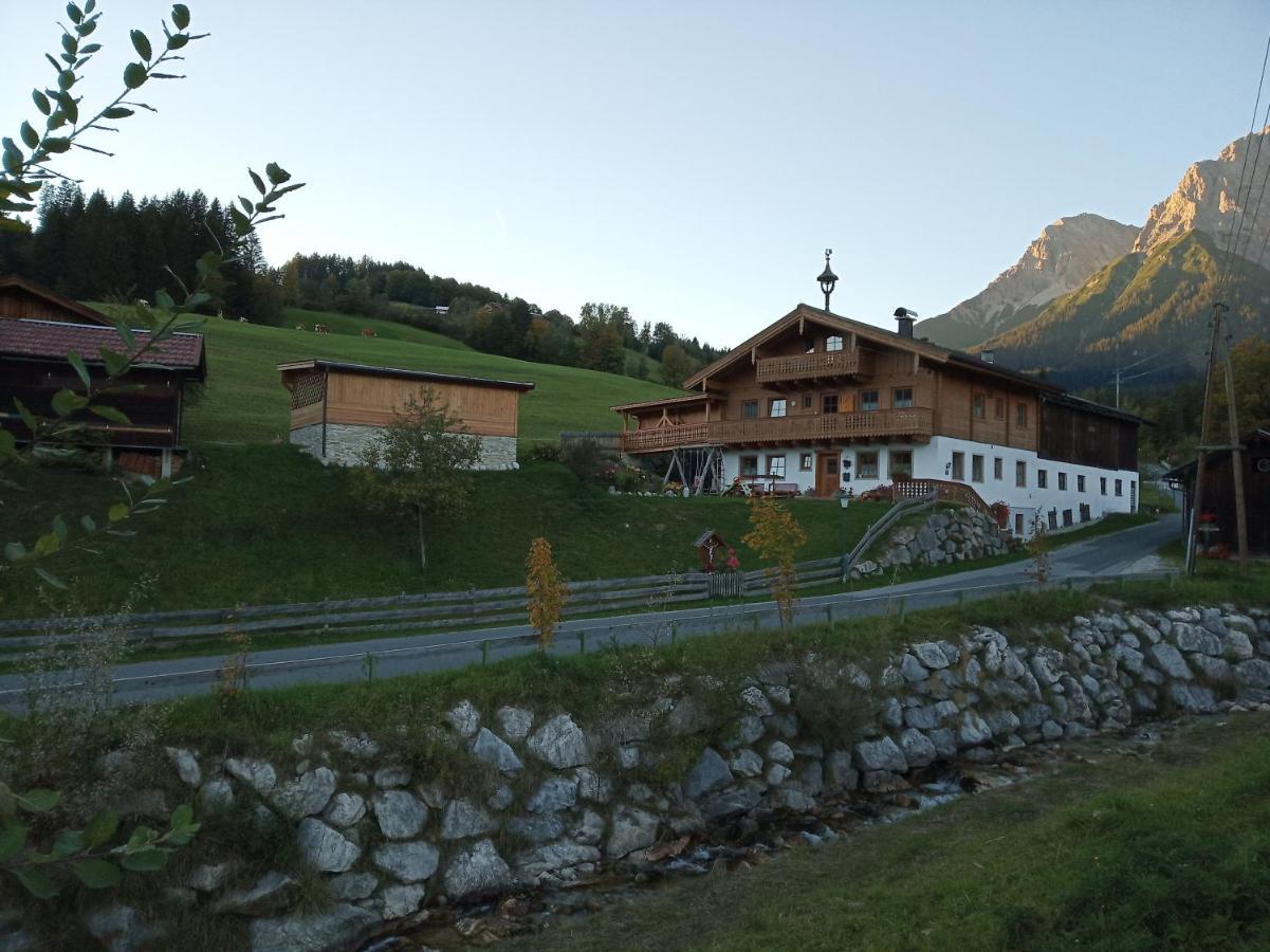 Onemooshof Lägenhet Maria Alm am Steinernen Meer Exteriör bild
